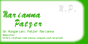 marianna patzer business card